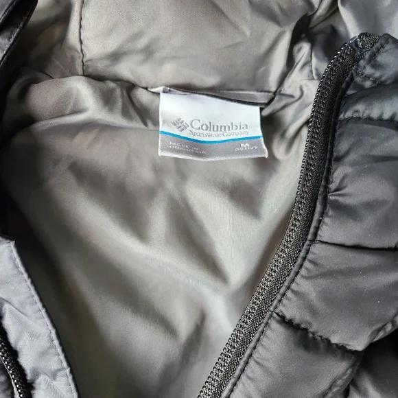COLUMBIA- Kids Gray Quilted Jacket